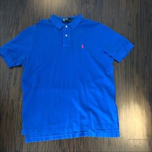 Polo by Ralph Lauren size large blue polo